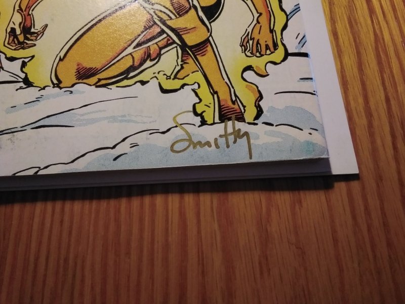 X-Men/Alpha Flight #1 signed Smitty (1985)