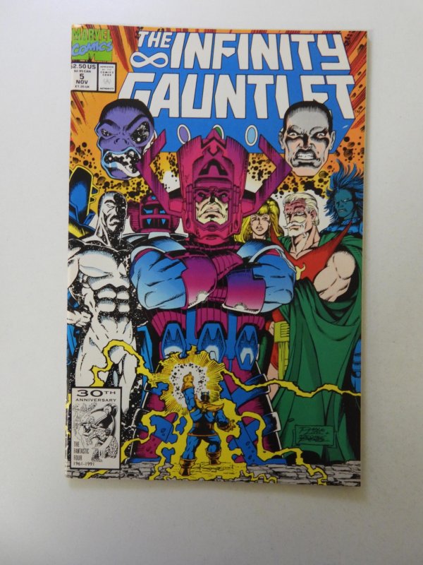 The Infinity Gauntlet #5 Direct Edition (1991) VF+ condition