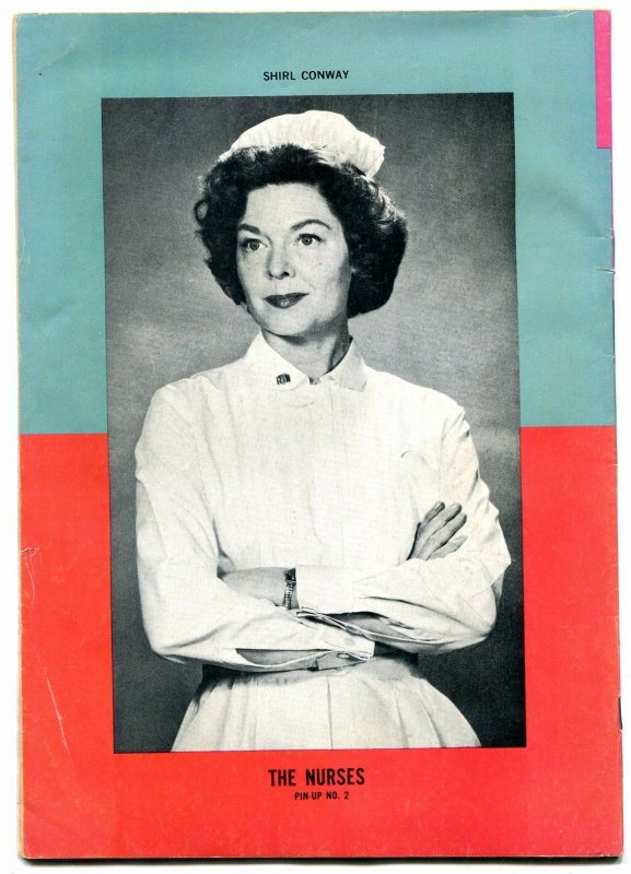 NURSES #2 1963-GOLD KEY-SHIRL CONWAY PHOTO COVER-CBS TV VG