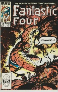 Fantastic Four #263 Marvel Comics Very Good Condition