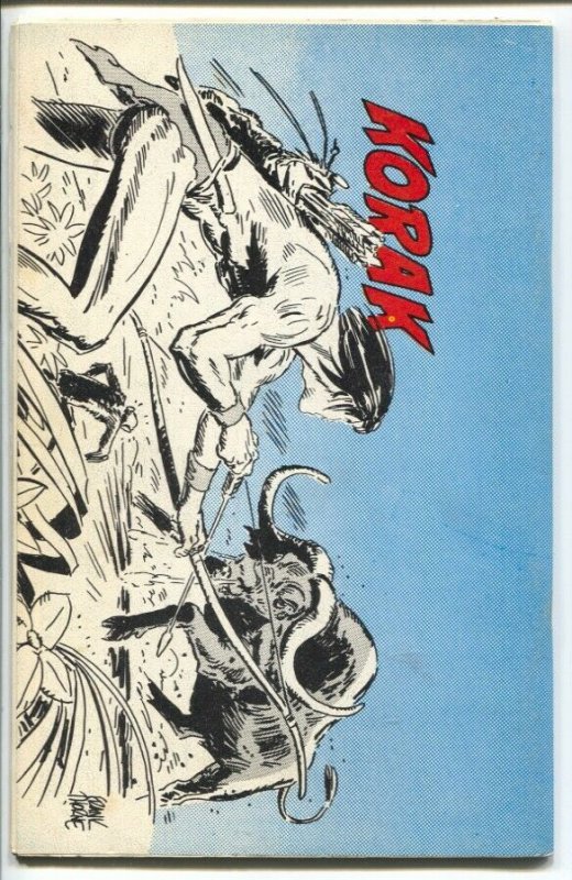 ERB-dom #54 1972-early Burroughs & Tarzan fanzine-buy/sell ads-Kubert art-FN