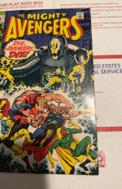 The Avengers #67 (1969)Doe avengers die -Ultron-4