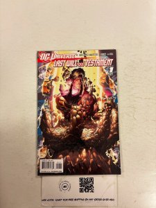 DC Universe Last Will and Testament #1 NM DC Comic Books Geo Force 20 HH92