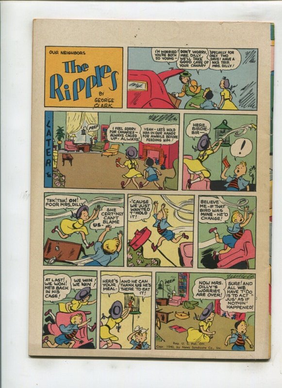 SUPER COMICS #89 (6.0/6.5) DICK TRACEY!! 1945