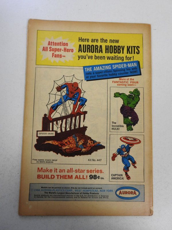 Amazing Spider-Man #46 (1967) VG+ Condition 1/2 in spine split