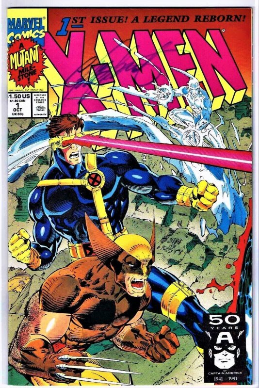 X-Men (1991 1st Series) #1C Jim Lee, Inks by Scott Williams NM/M