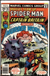 Marvel Team-Up #66 (1978) Captain Britain [Key Issue]