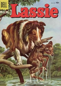 Lassie #31 VG ; Dell | low grade comic November 1956 MGM dog