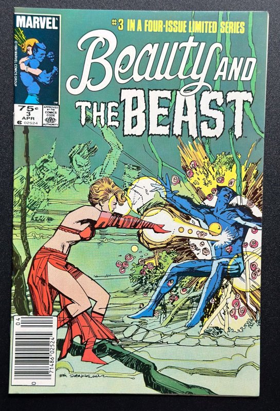 Beauty and the Beast #1-4 [Lot of 4 Bks] (1984) - 1st App of Dr Dooms Son - NM!