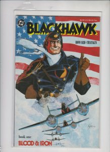 BLACKHAWK  BOOK ONE 1987  DC  / HOWARD CHAYKIN  /  UNREAD  /  HIGH  QUALITY