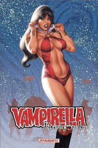 VAMPIRELLA 2021 HOLIDAY SP CVR A LINSNER 