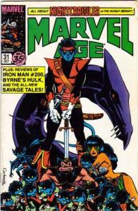 Marvel Age   #31, NM- (Stock photo)