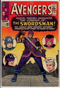 The Avengers #19 Regular Edition (1965) 5.0 VG/FN
