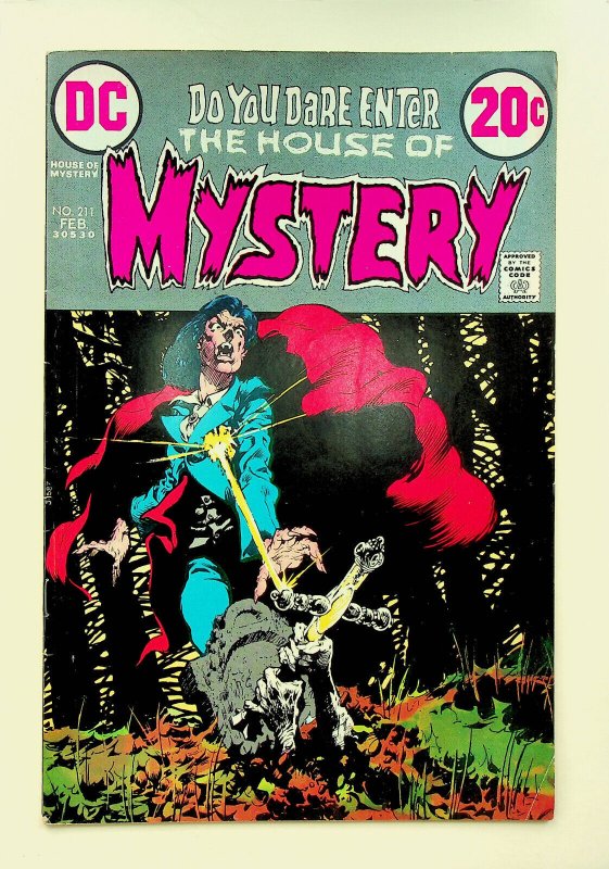 House of Mystery #211 (Feb 1973, DC) - Fine/Very Fine