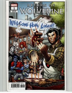 Return of Wolverine #1 Nauck Cover (2018) Wolverine