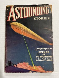 Astounding Stories Pulp July 1937 Volume 19 #5 Fair