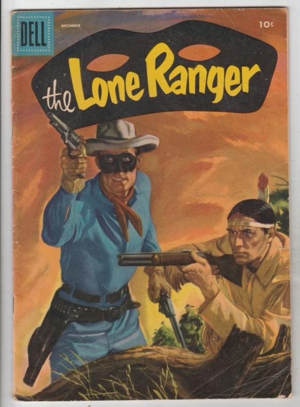 Lone Ranger, The #90 (Dec-55) VG Affordable-Grade The Lone Ranger, Tonto, Silver