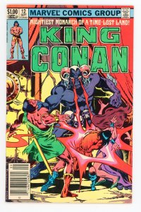 King Conan #12 Doug Moench Ron Frenz Newsstand VF