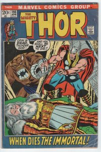 THOR  #198 - 2.5 - OW