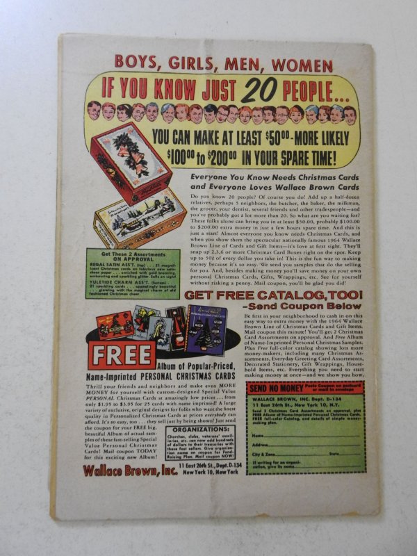 The X-Men #7 (1964) FR/GD Condition 3 in cumulative spine split