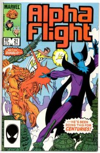 ALPHA FLIGHT #21, VF/NM, Diablo John Byrne, 1983 1985, more in store