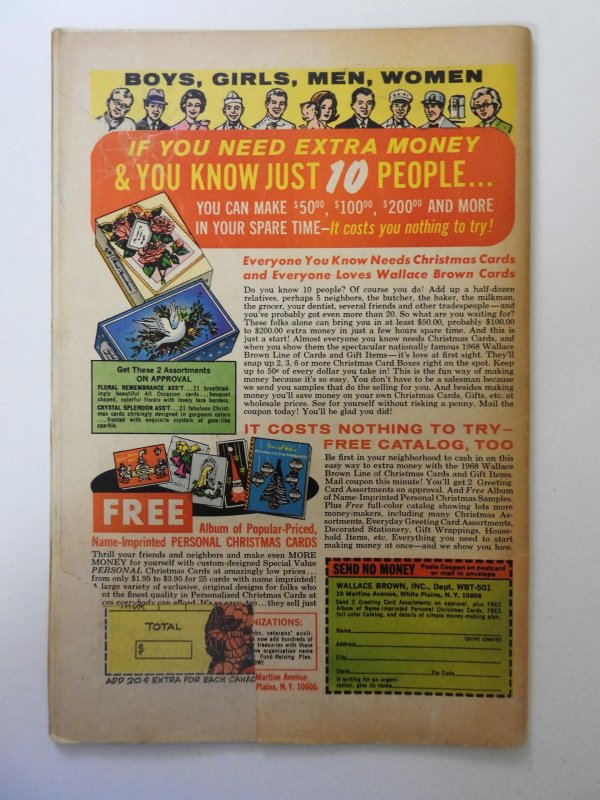 The X-Men #47 (1968) FR/GD Cond! 5 centerfold wraps detached at bottom staple