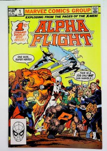 Alpha Flight (1983 series)  #1, VF+ (Actual scan)