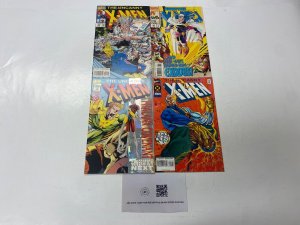 4 Uncanny X-Men MARVEL comic books #306 307 317 321 53 KM15