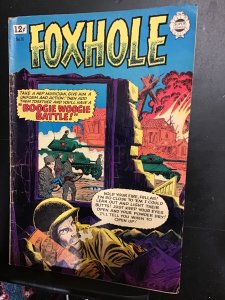 Foxhole #16   Mid grade, stabbed in throat panel! Reprints US Marines #8 VG/FN