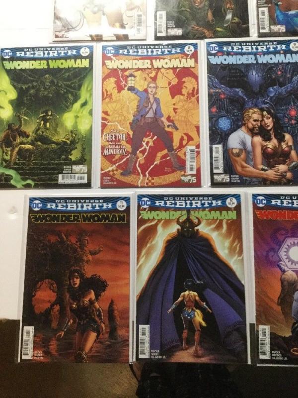 Wonder Woman Rebirth 1 1 2 3 4 5 6 7 8 9 10 11 12 13 Nm Near Mint IK