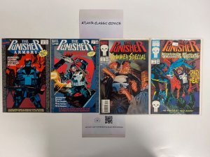 4 The Punisher Marvel Comic Books # 1 1 2 3 Thor Spiderman Defenders 73 SM6