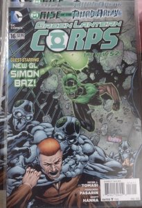 GREEN LANTERN CORPS  # 16  2013 DC   new 52  rise of the third army simon baz