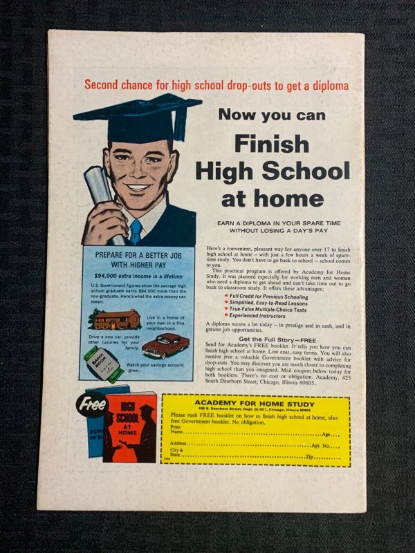 1971 SUB-MARINER #40 FN 6.0 Gene Colan / Spider-Man / Turalla