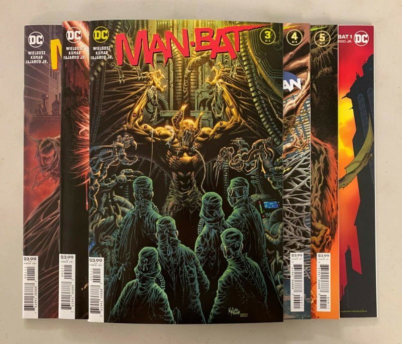 Man-Bat #1-5 Set + #1 Variant (DC 2021) 1 2 3 4 5 Dave Wielgosz (8.5+) 