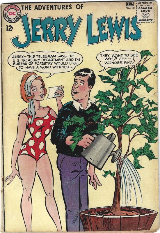 Adventures of Jerry Lewis #80 (1964)