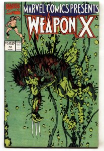 Marvel Comics Presents #73--1991--Weapon-X--Wolverine--comic book