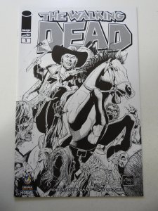 The Walking Dead #1 Wizard World Chicago Sketch Cover (2003) NM Condition