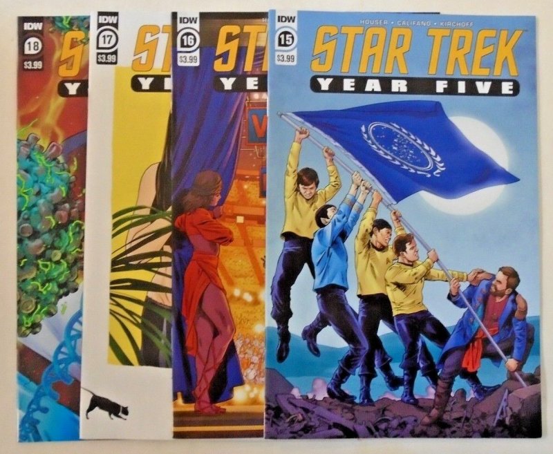 *Star Trek: Year Five (2020) #11-25, Valentine Special. (16 books) High Grade 