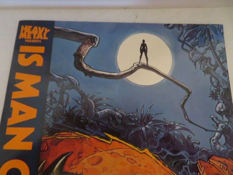 Heavy Metal Presents Is Man Good (1978)Comic Magazine Moebius Grade VG/F 5.0
