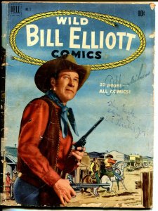 Wild Bill Elliott #3 1951-Dell-photo covers-western-P/FR