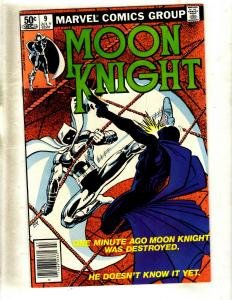 Lot Of 5 Moon Knight Marvel Comic Books #8 9 10 11 12 VF/NM Range Hulk Thor JF23