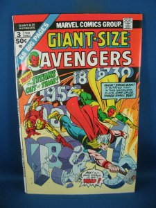 GIANT SIZE AVENGERS 3  F VF 1975