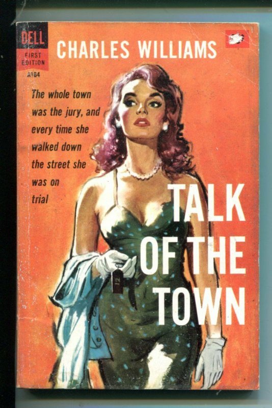 TALK OF THE TOWN-#164-DELL-CHARLES WILLIAMS-CRIME-VIOLENCE-HARDBOILED-vg