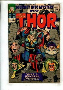 JOURNEY INTO MYSTERY #123 (5.5) WHILE A UNIVERSE TREMBLES!! 1965