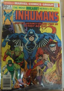 Inhumans #8 Gil Kane Cover Doug Moench Story George Pérez Art