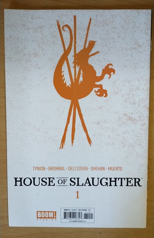 House of Slaughter #1 Cover B