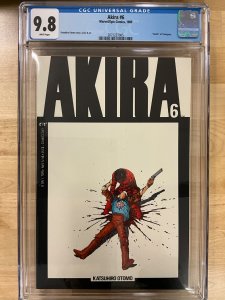 Akira #6 (1989) CGC 9.8