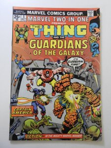 Marvel Two-in-One #5 (1974) FN- Condition! MVS intact!