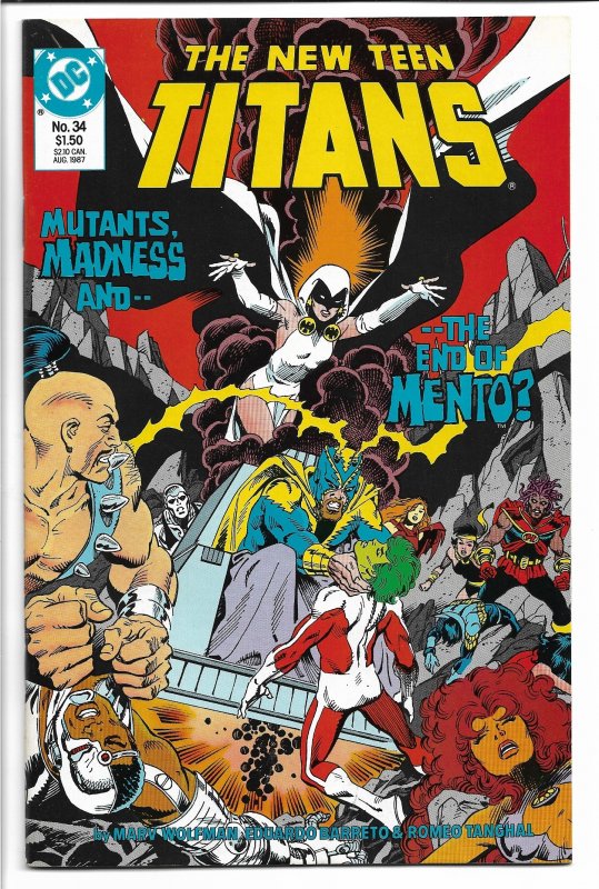 The New Teen Titans #34 (1987) VNM