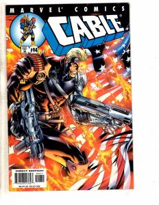 Lot Of 6 Cable Marvel Comic Books # 93 94 95 96 98 100 X-Men Deadpool Force RC15